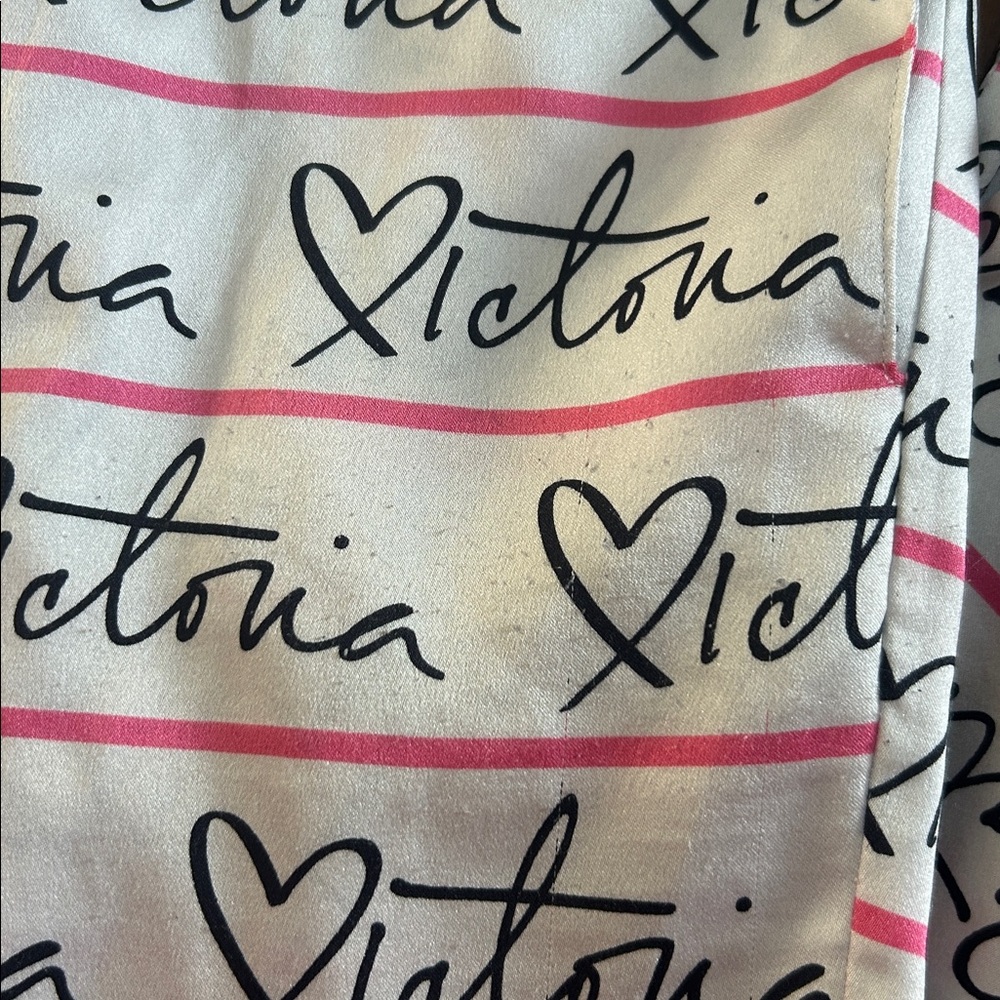 XS Victoria’s Secret logo silky pajama pants - Picture 4 of 5